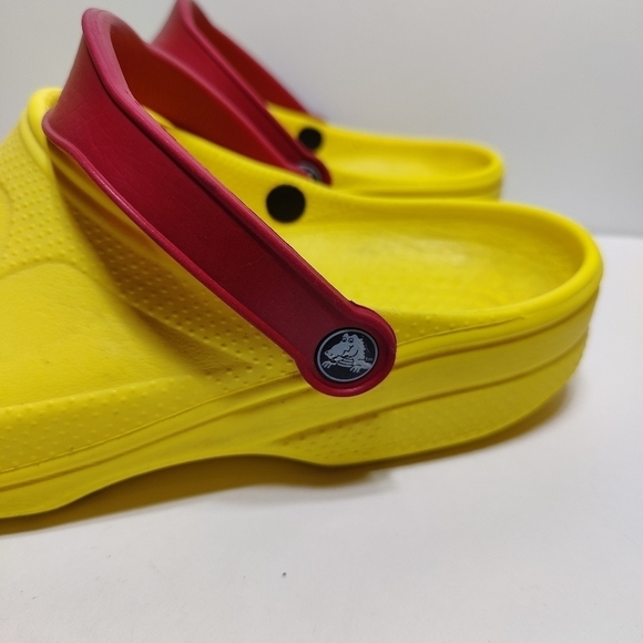 CROCS Classic Clogs College USC TROJANS Yellow Comfort Sandals Men's Size 12-13 - Picture 6 of 8